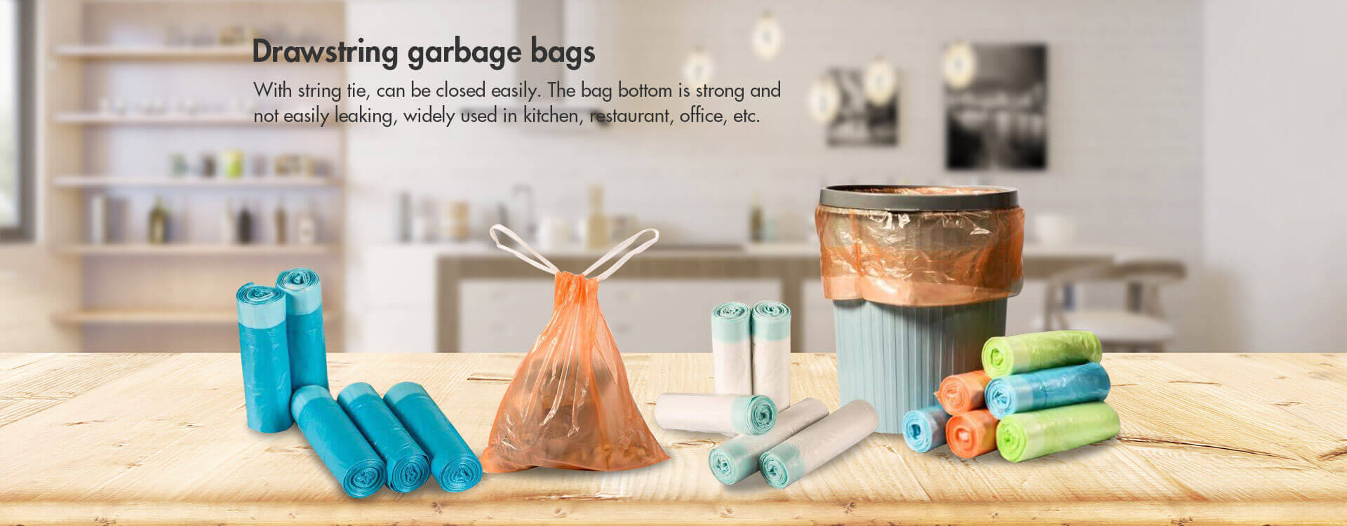 Drawstring Garbage Bag