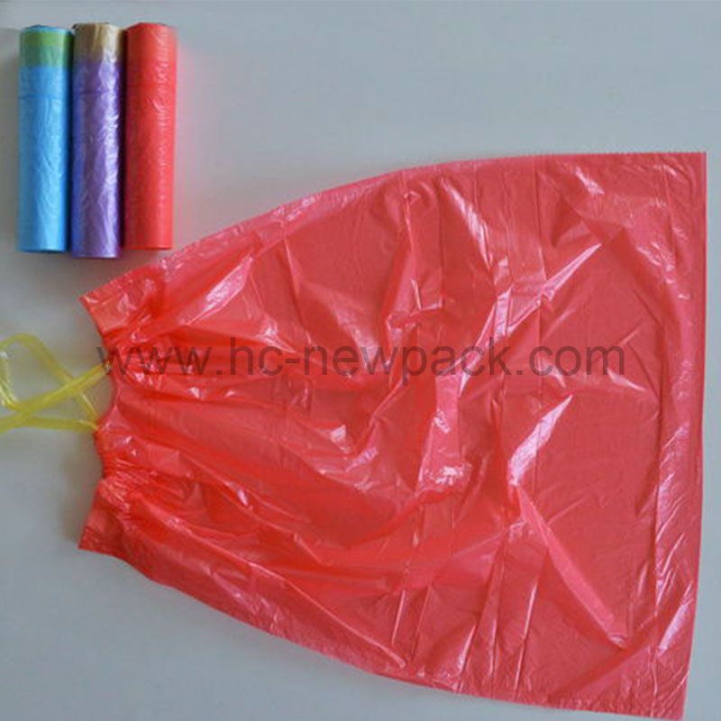 Draw-tape Garbage Bags