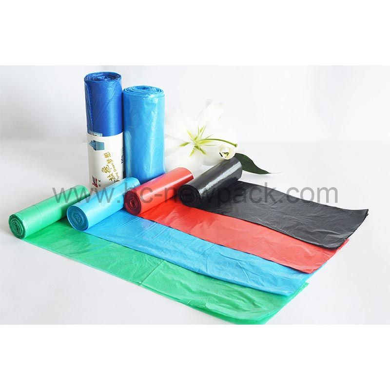 Hdpe/Ldpe Star-sealed Garbage Bag