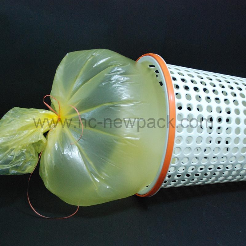 Star-sealed Garbage Bag with Pp String